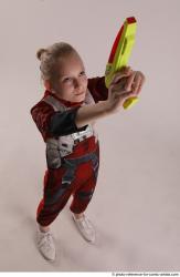 DENISA PILOT STANDING POSE WITH GUN 4